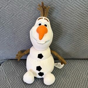 Disney Olaf Plush Stuffed Animal 12" Snowman from Frozen Elsa Anna White